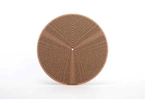 Simply Analog Cork Slipmat Mat Tricircle