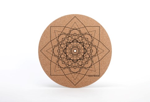 Simply Analog Cork Slipmat Mat Geo