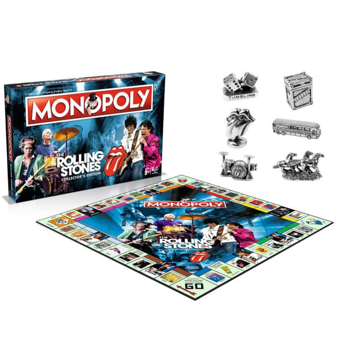 Rolling Stones Monopoly Board Game