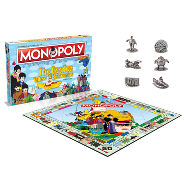 The Beatles Yellow Submarine Monopoly Board Game