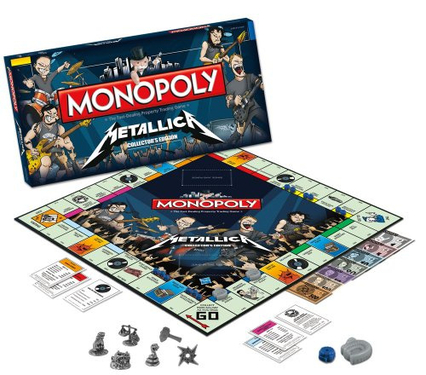 Metallica Monopoly Board Game