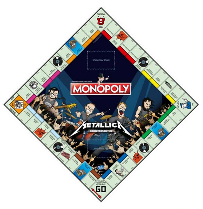 Metallica Monopoly Board Game