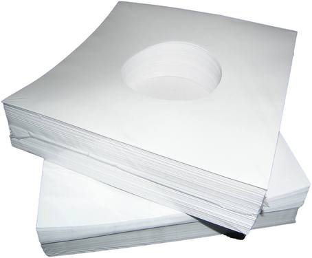 Onlyvinyl Inner Record Sleeves Paper Deluxe 7" Set (100 pcs.)