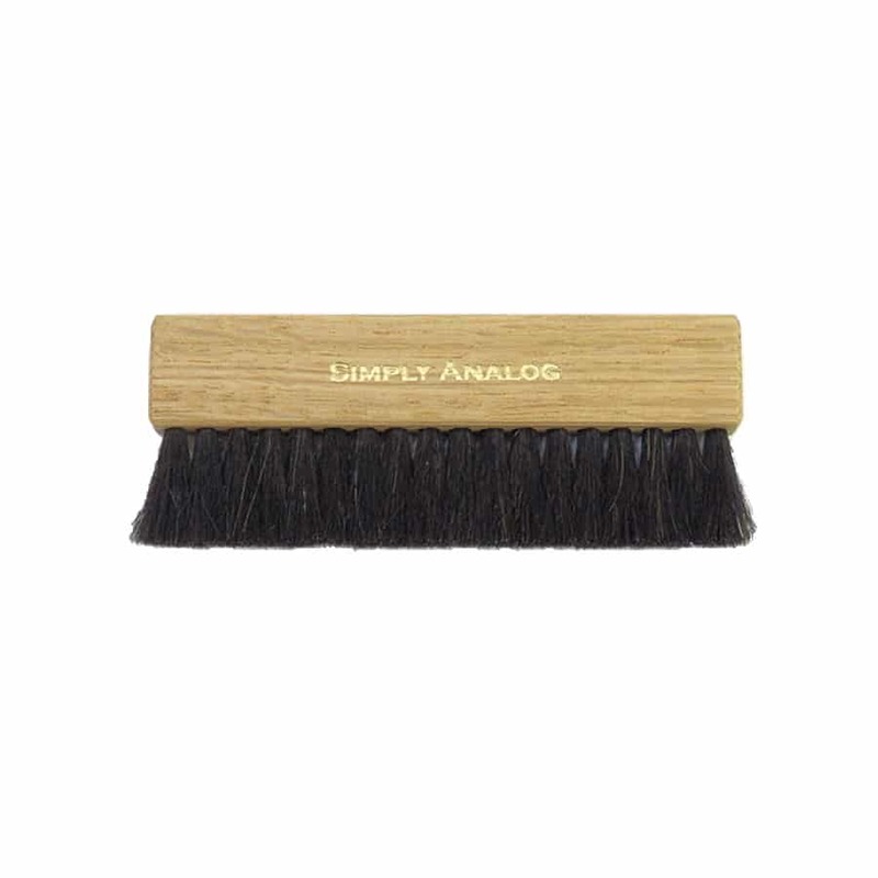 Simply Analog Anti-static Wooden Brush Cleaner Natural Oak