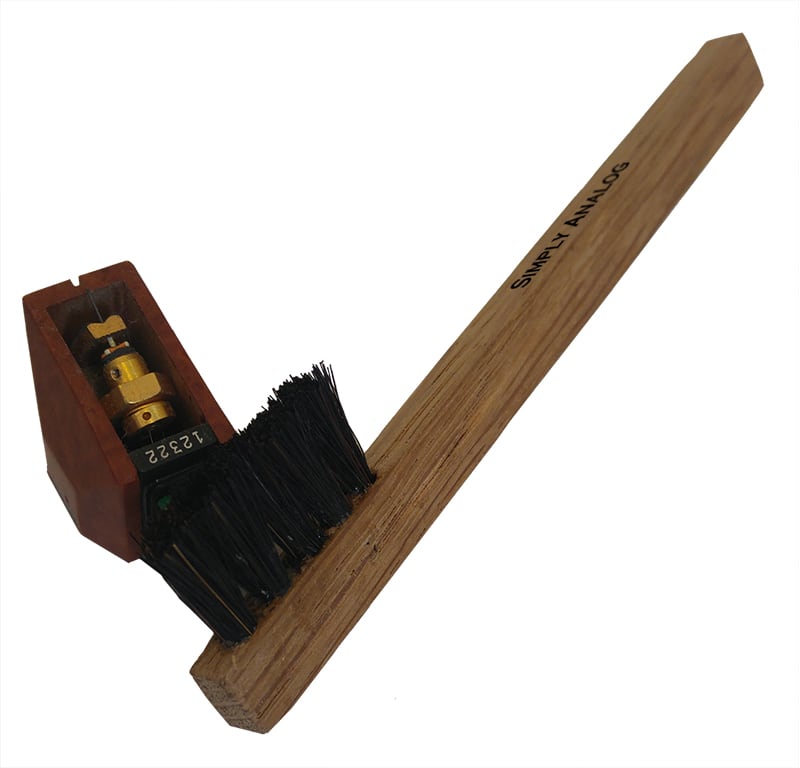 Simply Analog Wooden Stylus Brush Oak