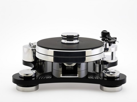 Transrotor Zet 1 Black With Rega RB 330 and Transrotor Uccello MM