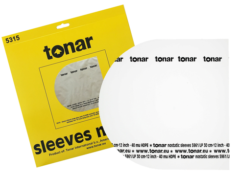 Tonar Inner Record Sleeves 10" Set (50 pcs.)