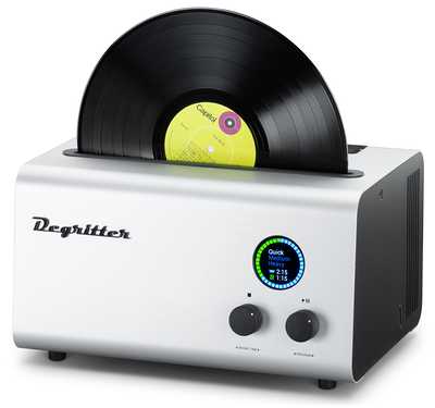 Degritter Record Cleaning Machine Silver