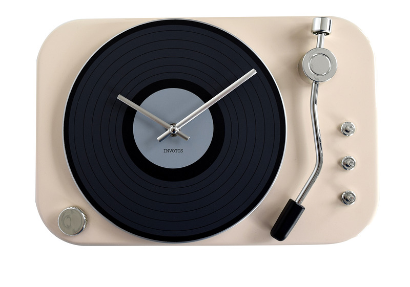 Invotis Clock Turntable Cream