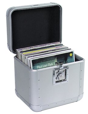 Roadinger Record Case Alu 75/25 Silver