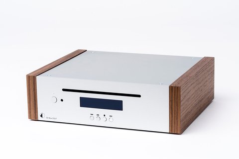 Pro-Ject Audio CD Box DS2T Silver/Walnut