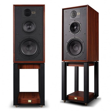 Wharfedale Linton 85th Anniversary Mahogany Red with Stand