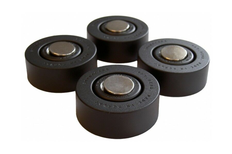 Soundcare SuperSpike Feet Hi-Fi Black Set (4 pcs.)