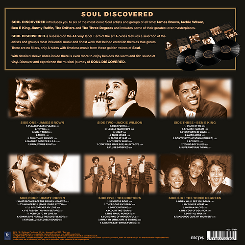 Various Artists Discovered Soul (3 LP)