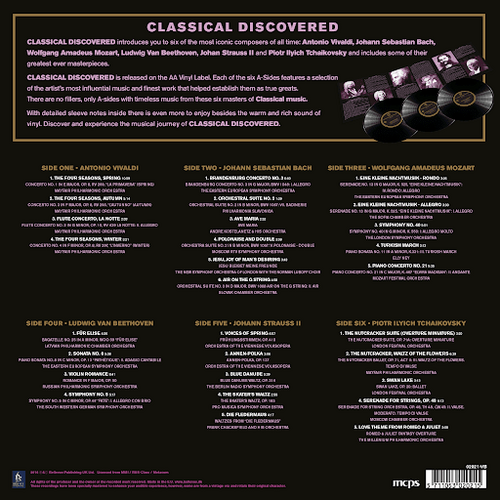 Various Artists Discovered Classical (3 LP)
