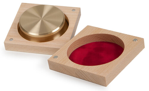 Pro-Ject Audio Record Puck Classic Brass 800 g