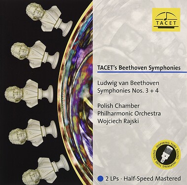 Polish Chamber Philharmonic Orchestra Beethoven Symphonies No.3 + 4 (2 LP)