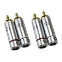 Zavfino-1877Phono RCA ZRP-4 Silver (Set of 4)