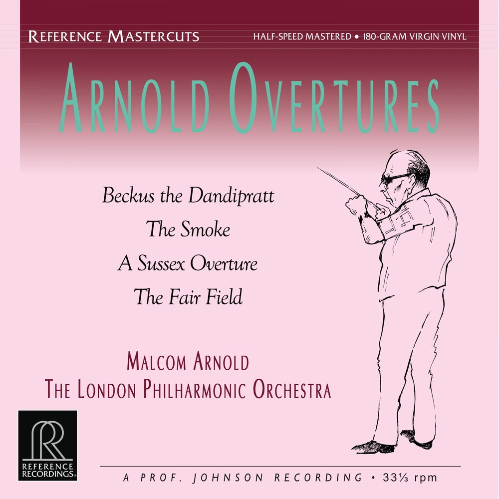 Malcom Arnold & The London Philharmonic Orchestra Arnold Overtures Half-Speed Mastered