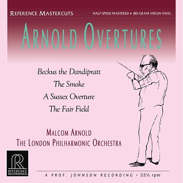 Malcom Arnold & The London Philharmonic Orchestra Arnold Overtures Half-Speed Mastered