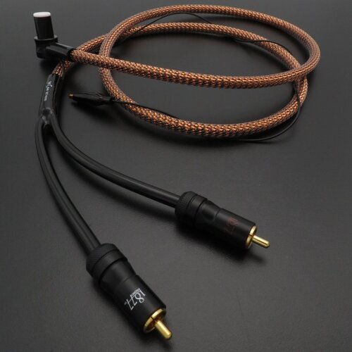 Zavfino-1877 Phono Cove Phono Cable Right Angle DIN-RCA 1,2 м.