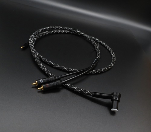 Zavfino-1877 Phono Spirit Phono Cable Right Angle DIN-RCA 1,5 м.