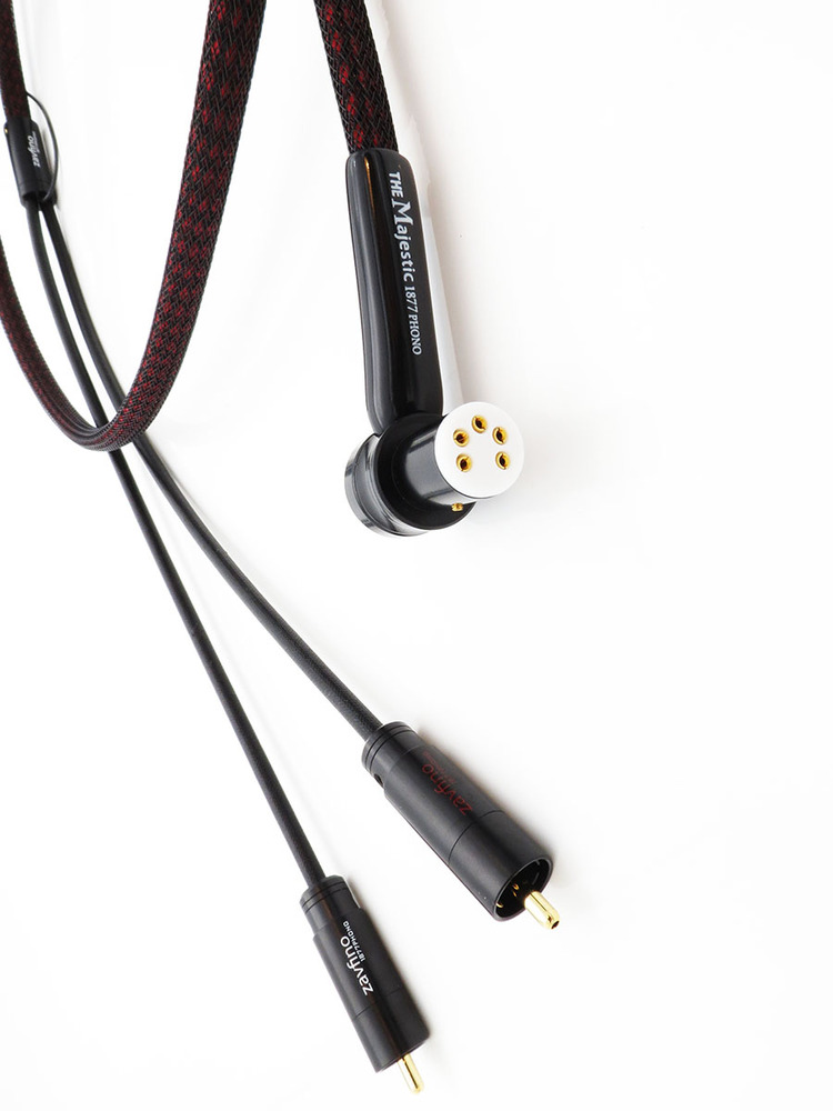 Zavfino-1877 Phono Majestic MK2 Phono Cable Right Angle DIN-RCA 1,5 м.