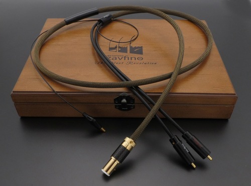 Zavfino-1877 Phono GoldRush Phono Cable Straight DIN-RCA 1,5 м.