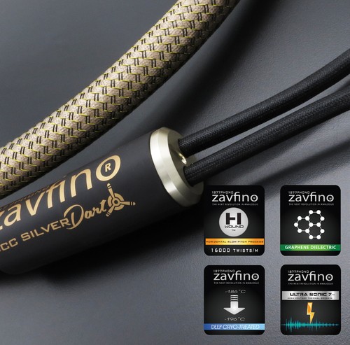 Zavfino-1877 Phono OCC Silver Dart 2,5 м.