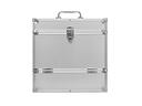 Retro Musique Aluminium Vinyl LP Case Silver