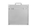 Retro Musique Aluminium Vinyl LP Case Silver