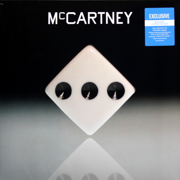 Paul McCartney McCartney III Blue Coloured Vinyl