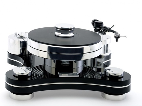 Transrotor Zet 3 Black With Rega RB 880, Konstant EINS and Transrotor Cantare MC