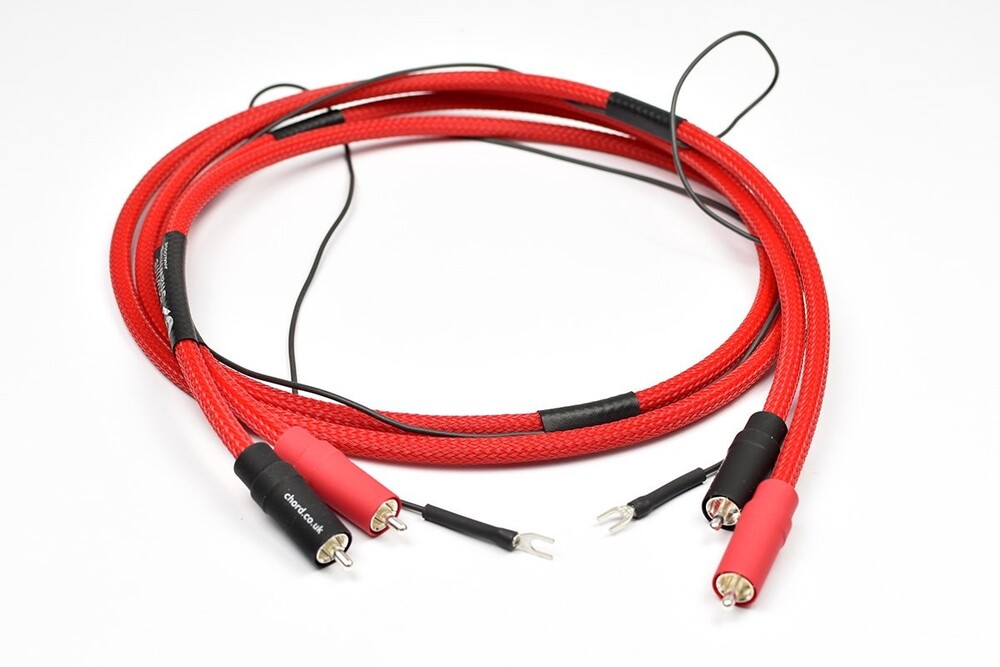 Chord Shawline Turntable Cable with Fly Lead RCA-RCA 1,2 м.