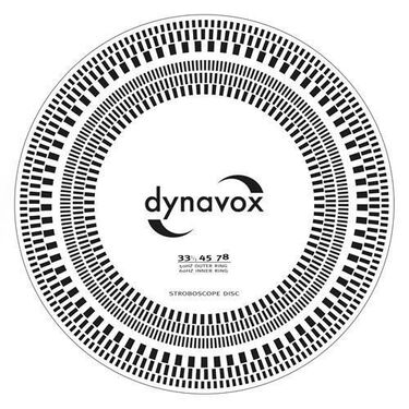 Dynavox Pickup Adjustment Gauge/Strobe Disc TS-1