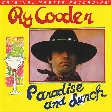 Ry Cooder Paradise And Lunch
