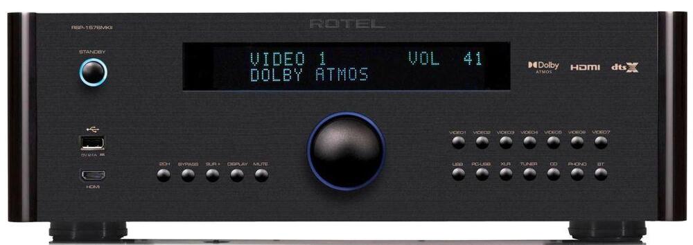 Rotel RSP-1576MKII + Dirac Live Full Black