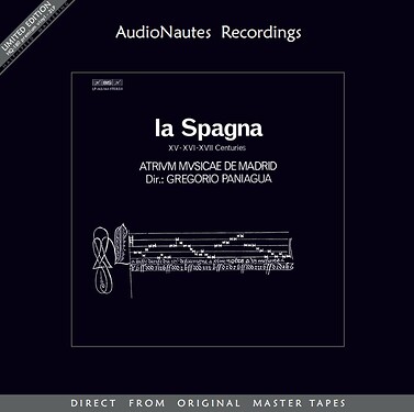 Gregorio Paniagua & Atrium Musicae de Madrid La Spagna (2 LP)