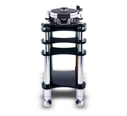 Transrotor Stand for Turntable Zet 1/3 Black/Silver