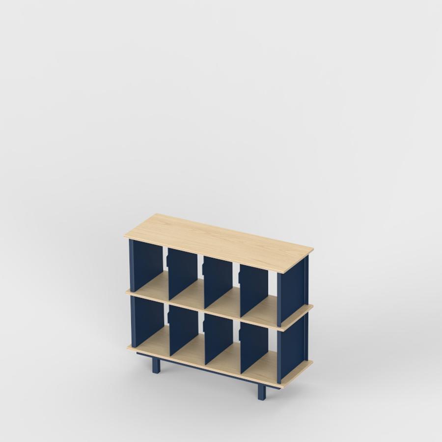 FTR Vinyl Storage Base Small Two Layer Indigo Blue