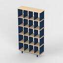 FTR Vinyl Storage Base Small Five Layer Indigo Blue