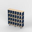 FTR Vinyl Storage Base Large Four Layer Indigo Blue