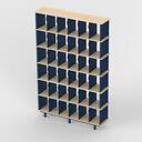 FTR Vinyl Storage Base Large Six Layer Indigo Blue