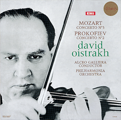 David Oistrakh & Philharmonia Orchestra Alceo Galliera Mozart Violin Concerto No.3 in G K.216 Prokofiev Violin Concerto No.2 in G minor Op.63