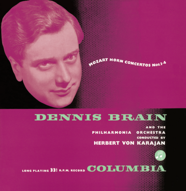 Dennis Brain & Philharmonia Orchestra Herbert von Karajan Mozart Horn Concertos Nos.1-4 Mono