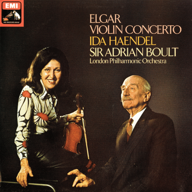 Ida Haendel & London Philharmonic Orchestra Sir Adrian Boult Elgar Violin Concerto