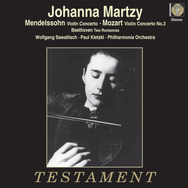 Johanna Martzy & Philharmonia Orchestra Wolfgang Sawallisch Mendelssohn Violin Concerto & Mozart: Violin Concerto No.3 Mono