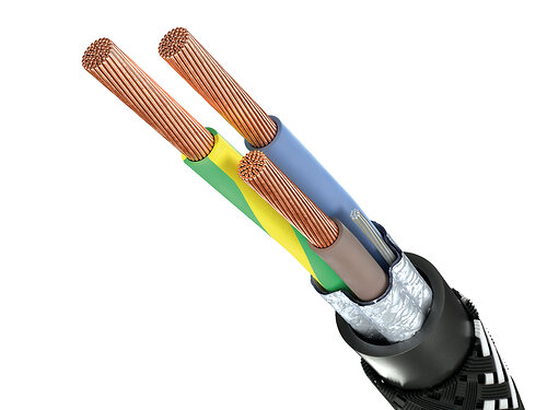 In-Akustik Reference Mains Cable AC-2502 Schuko-C13 1,0 м.