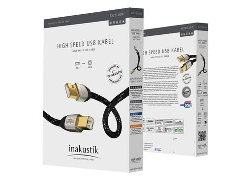 In-Akustik Excellence High Speed USB 2.0 USB A - USB B 0,5 м.