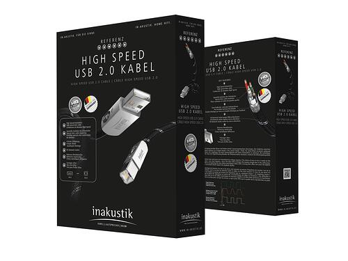 In-Akustik Reference High Speed USB 2.0 USB A - USB B 0,75 м.